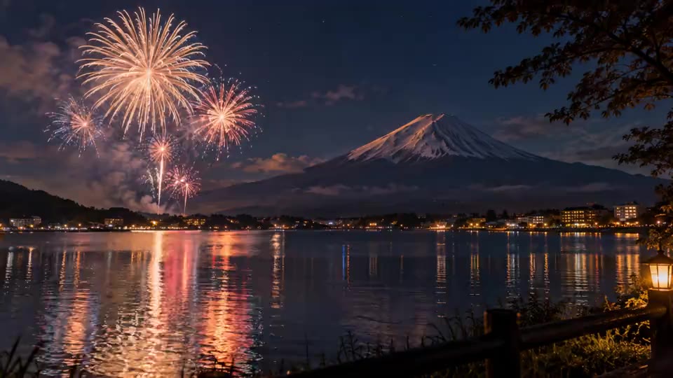 風景写真を、静かなループ映像に / 生成サンプル