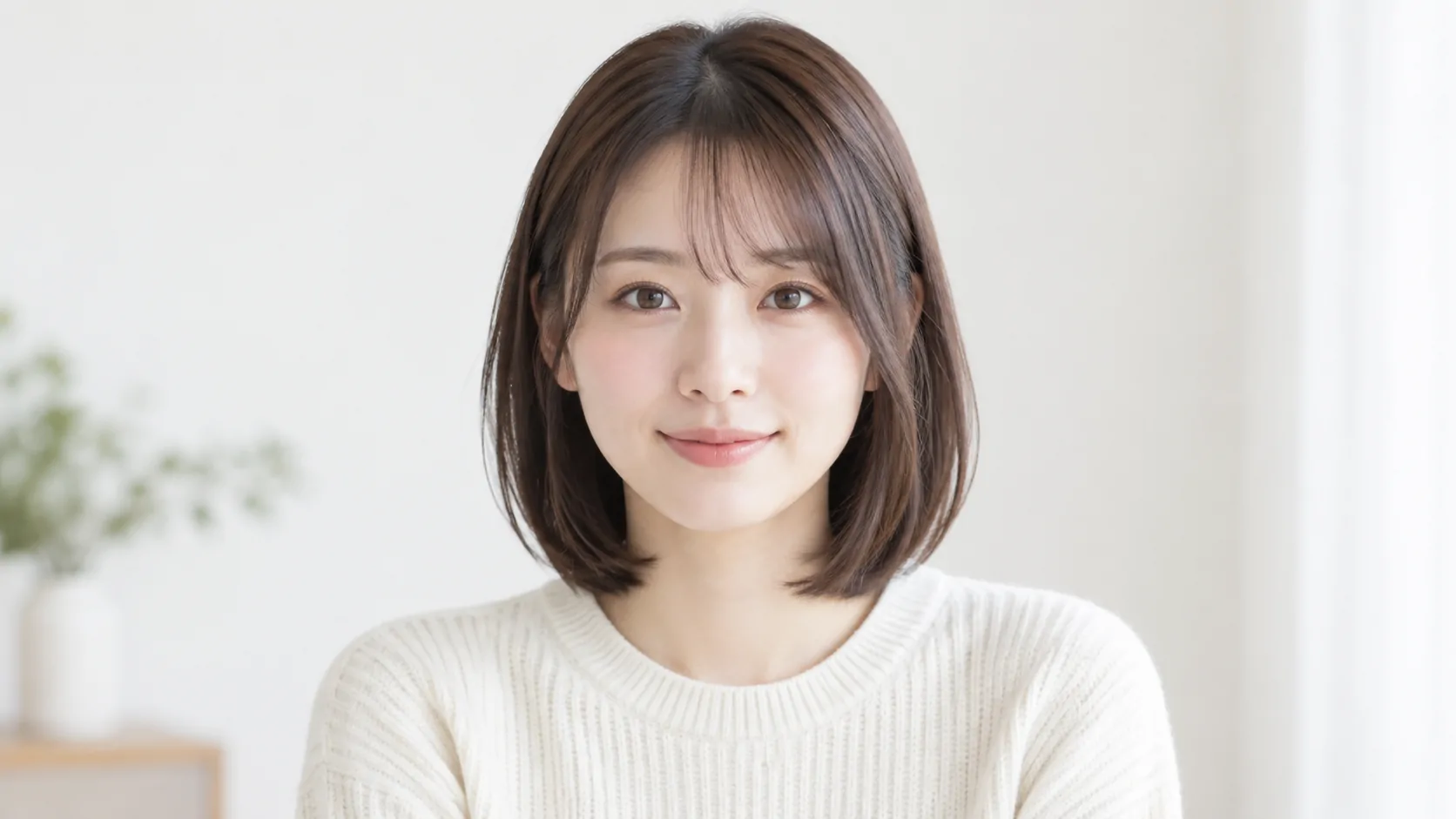 本人の顔を残して髪型だけを変更する / 生成サンプル
