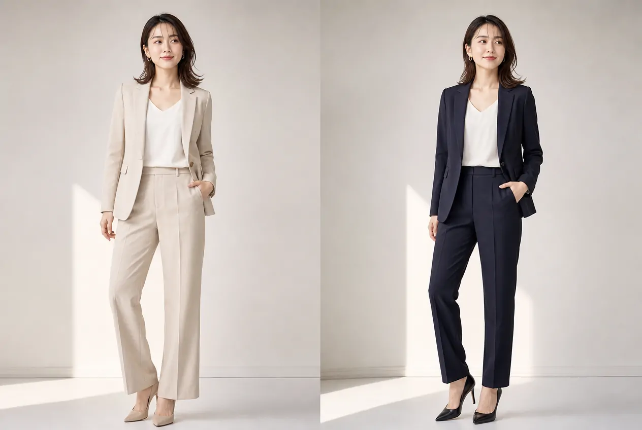 人物写真の服装だけを変更する / 生成サンプル